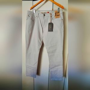 NWT Tailor Vintage Slim fit pants chinos 36W 32 L grey cotton/spandex